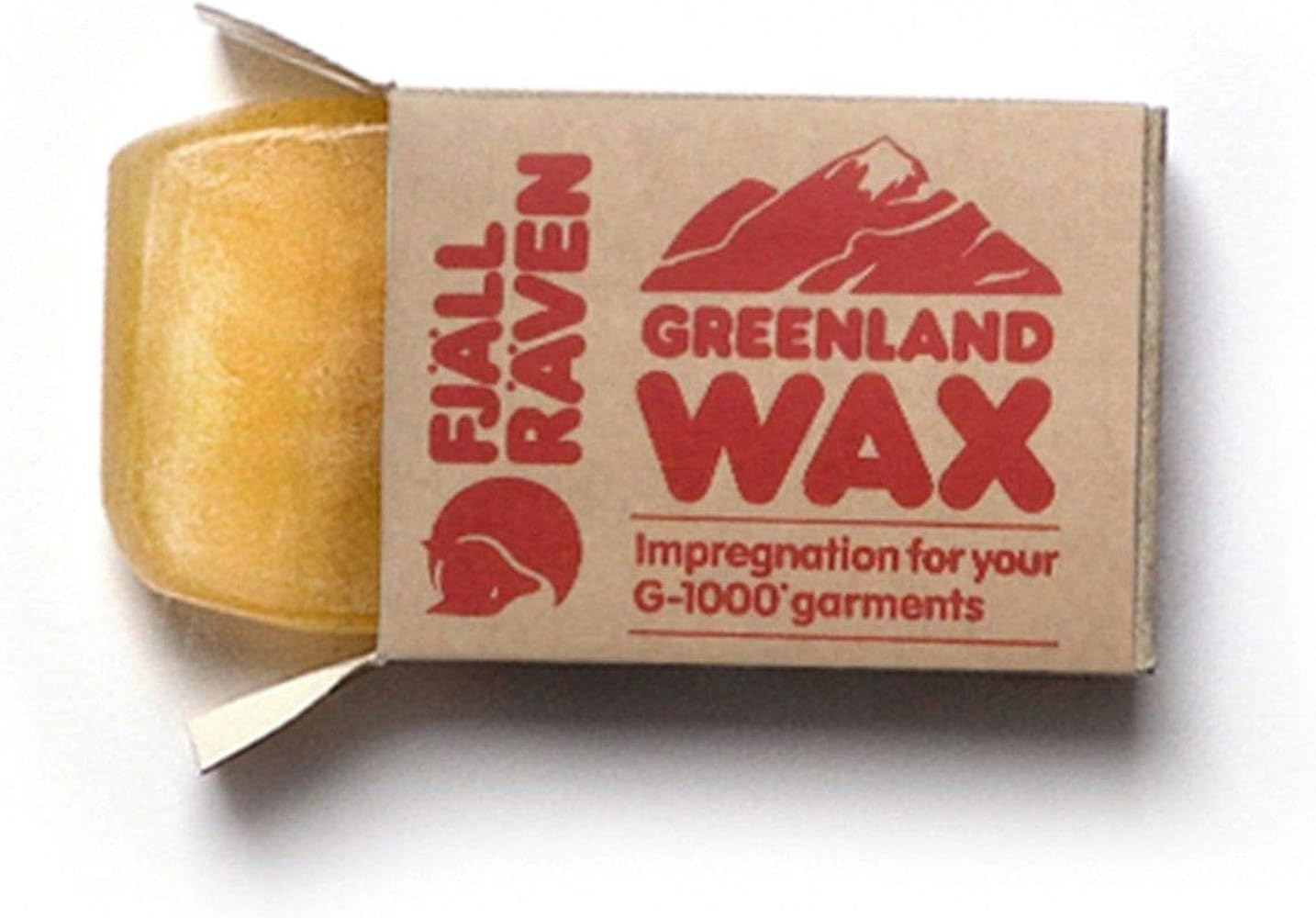 Greenland Wax format voyage dans sa boîte