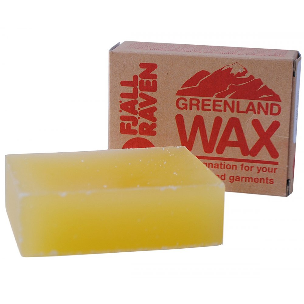 Greenland Wax Fjällräven : pain de cire et sa boîte